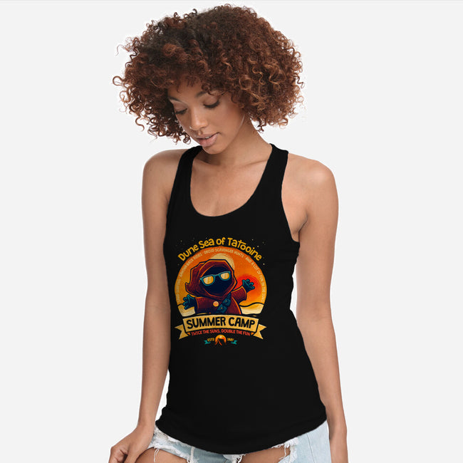 Dune Sea Summer Camp-Womens-Racerback-Tank-teesgeex