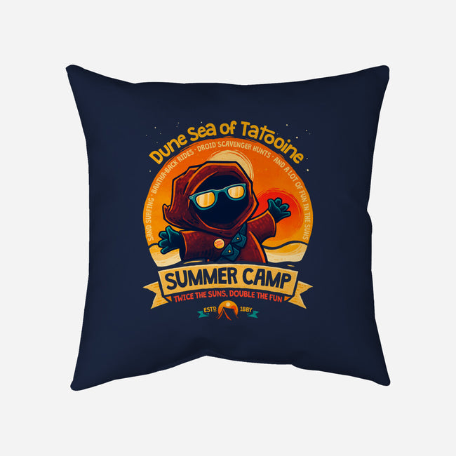 Dune Sea Summer Camp-None-Removable Cover w Insert-Throw Pillow-teesgeex