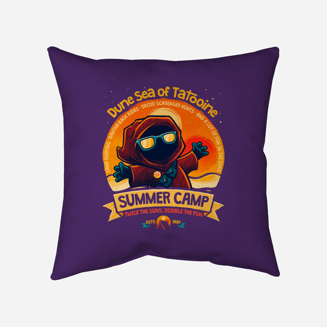 Dune Sea Summer Camp-None-Removable Cover w Insert-Throw Pillow-teesgeex