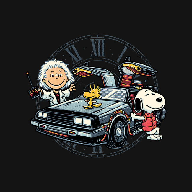 Time Travel Buddies-Womens-Basic-Tee-glitchygorilla