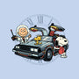 Time Travel Buddies-None-Removable Cover w Insert-Throw Pillow-glitchygorilla