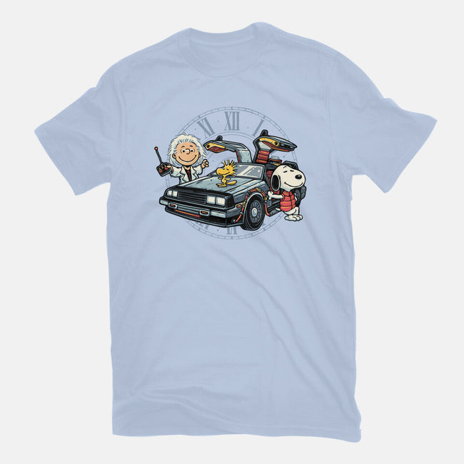 Time Travel Buddies-Unisex-Basic-Tee-glitchygorilla