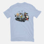 Time Travel Buddies-Mens-Basic-Tee-glitchygorilla