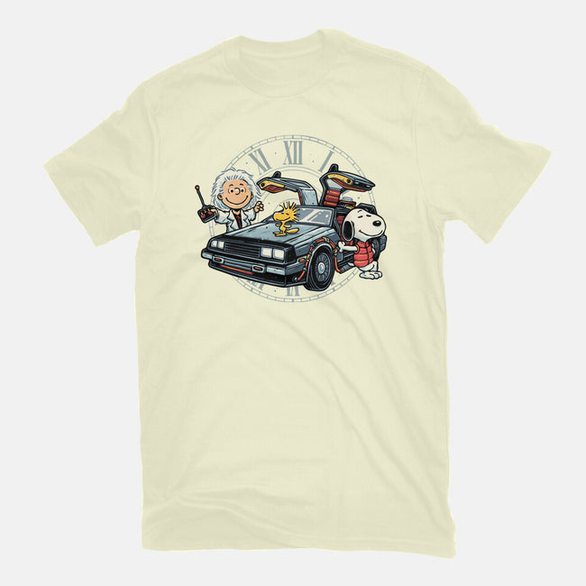 Time Travel Buddies-Mens-Basic-Tee-glitchygorilla