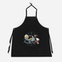 Time Travel Buddies-Unisex-Kitchen-Apron-glitchygorilla