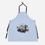 Time Travel Buddies-Unisex-Kitchen-Apron-glitchygorilla
