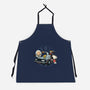 Time Travel Buddies-Unisex-Kitchen-Apron-glitchygorilla