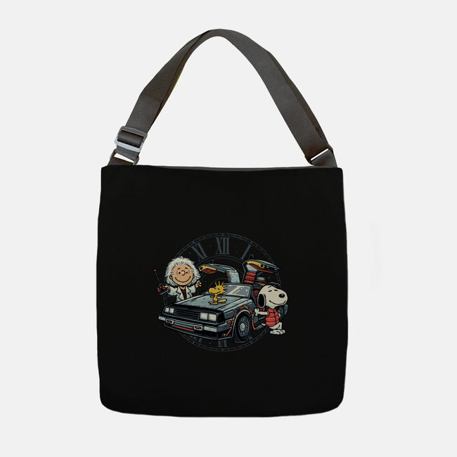 Time Travel Buddies-None-Adjustable Tote-Bag-glitchygorilla