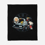 Time Travel Buddies-None-Fleece-Blanket-glitchygorilla