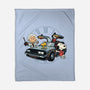 Time Travel Buddies-None-Fleece-Blanket-glitchygorilla