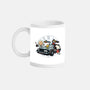 Time Travel Buddies-None-Mug-Drinkware-glitchygorilla