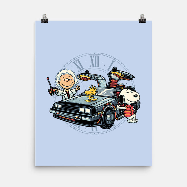 Time Travel Buddies-None-Matte-Poster-glitchygorilla
