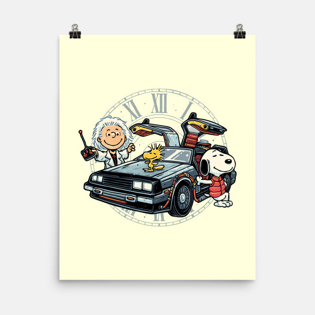 Time Travel Buddies-None-Matte-Poster-glitchygorilla