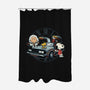 Time Travel Buddies-None-Polyester-Shower Curtain-glitchygorilla