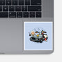 Time Travel Buddies-None-Glossy-Sticker-glitchygorilla