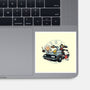 Time Travel Buddies-None-Glossy-Sticker-glitchygorilla