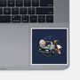 Time Travel Buddies-None-Glossy-Sticker-glitchygorilla