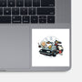 Time Travel Buddies-None-Glossy-Sticker-glitchygorilla