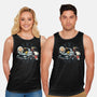 Time Travel Buddies-Unisex-Basic-Tank-glitchygorilla
