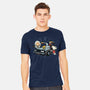 Time Travel Buddies-Mens-Heavyweight-Tee-glitchygorilla