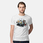 Time Travel Buddies-Mens-Premium-Tee-glitchygorilla