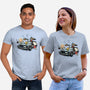 Time Travel Buddies-Unisex-Basic-Tee-glitchygorilla
