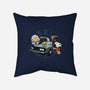 Time Travel Buddies-None-Removable Cover w Insert-Throw Pillow-glitchygorilla