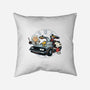 Time Travel Buddies-None-Removable Cover w Insert-Throw Pillow-glitchygorilla