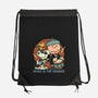 Music Is The Answer-None-Drawstring-Bag-glitchygorilla
