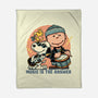 Music Is The Answer-None-Fleece-Blanket-glitchygorilla