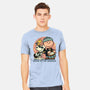 Music Is The Answer-Mens-Heavyweight-Tee-glitchygorilla