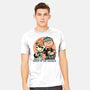 Music Is The Answer-Mens-Heavyweight-Tee-glitchygorilla