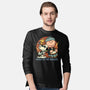 Music Is The Answer-Mens-Long Sleeved-Tee-glitchygorilla