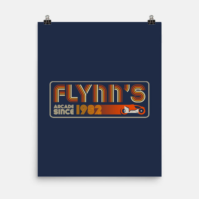 Retro Flynn's 1982-None-Matte-Poster-DrMonekers