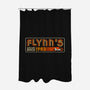 Retro Flynn's 1982-None-Polyester-Shower Curtain-DrMonekers