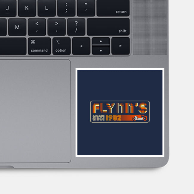 Retro Flynn's 1982-None-Glossy-Sticker-DrMonekers
