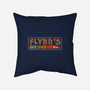 Retro Flynn's 1982-None-Removable Cover w Insert-Throw Pillow-DrMonekers