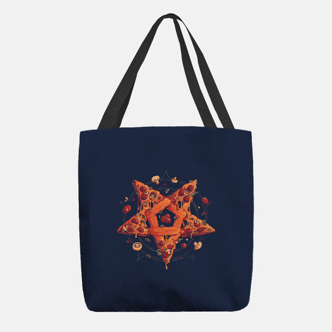 All Hail Pizza-None-Basic Tote-Bag-eduely