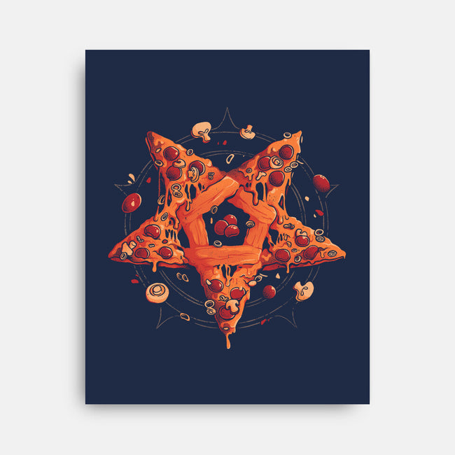 All Hail Pizza-None-Stretched-Canvas-eduely