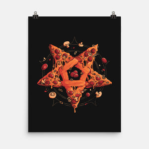 All Hail Pizza-None-Matte-Poster-eduely