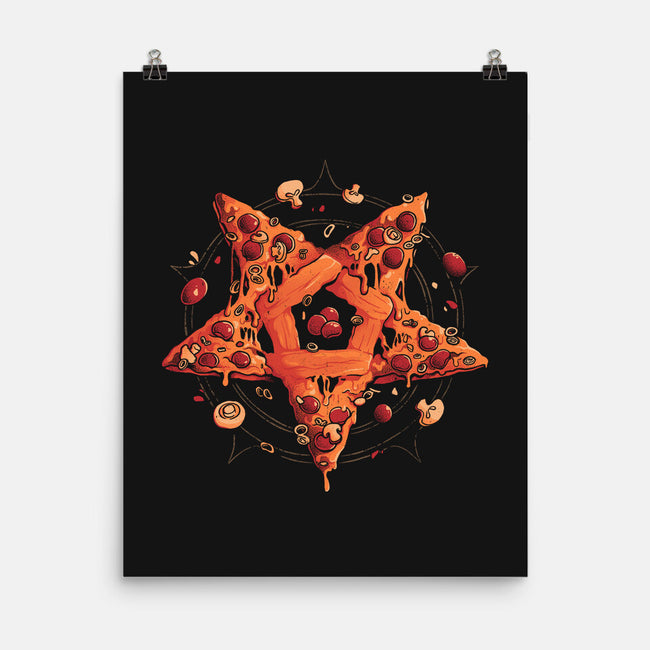 All Hail Pizza-None-Matte-Poster-eduely