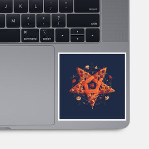 All Hail Pizza-None-Glossy-Sticker-eduely