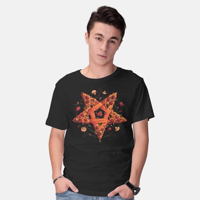 All Hail Pizza-Mens-Basic-Tee-eduely