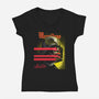 Merciless Hate-Womens-V-Neck-Tee-CappO