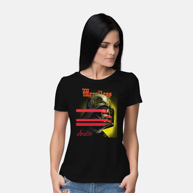 Merciless Hate-Womens-Basic-Tee-CappO