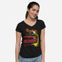 Merciless Hate-Womens-V-Neck-Tee-CappO