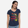 Merciless Hate-Womens-V-Neck-Tee-CappO