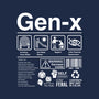 Gen X Label-None-Removable Cover w Insert-Throw Pillow-DrMonekers