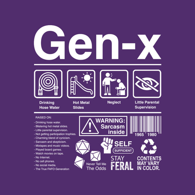 Gen X Label-None-Removable Cover w Insert-Throw Pillow-DrMonekers