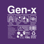 Gen X Label-None-Removable Cover w Insert-Throw Pillow-DrMonekers